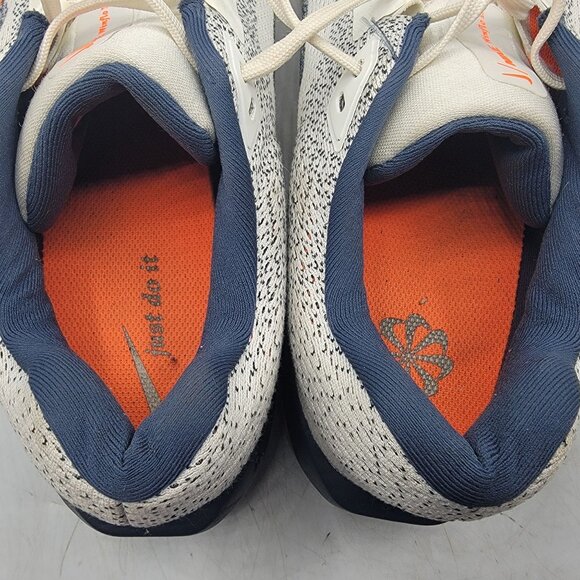 Nike Air Winflo 11 Sail Mens 12 White Total Orange Athletic Shoes FJ9509-103 - Picture 6 of 13